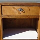 Restored Art Deco bedside table