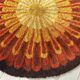 Round carpet desso vintage Annees 70