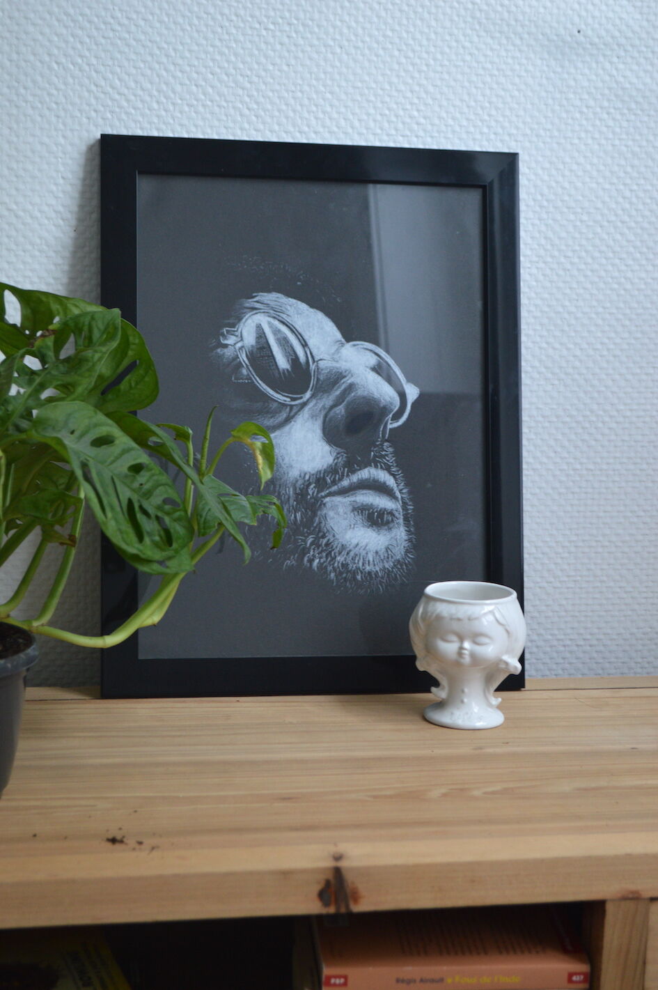 Vintage head pot cover