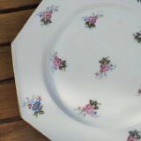 Lot de 6 assiettes plates en Porcelaine de Limoges