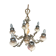 Chandelier with 6 fires of the 20th century