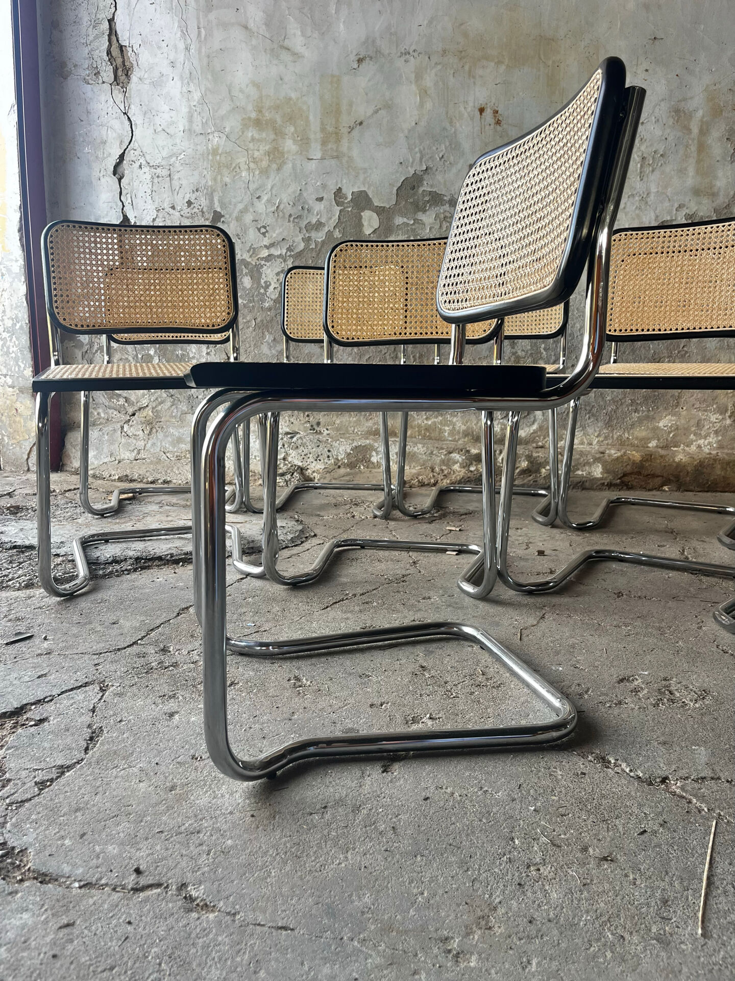 B32 chairs by Marcel Breuer