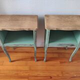 Weathered nightstands