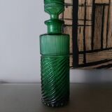 Italian vintage glass bottle