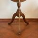 Antique guéridon with a tilting top and drawer, Louis Philippe style.