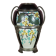 Ceramic vase with silver frame, vase signed by Argyl, Art Nouveau vase, art deco, collection
