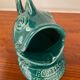 Cendrier vintage poisson en barbotine