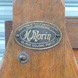 Architect's table has industrial adjustable design H Morin betting