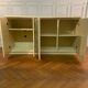 Ivory and brass wool buffet, 1970