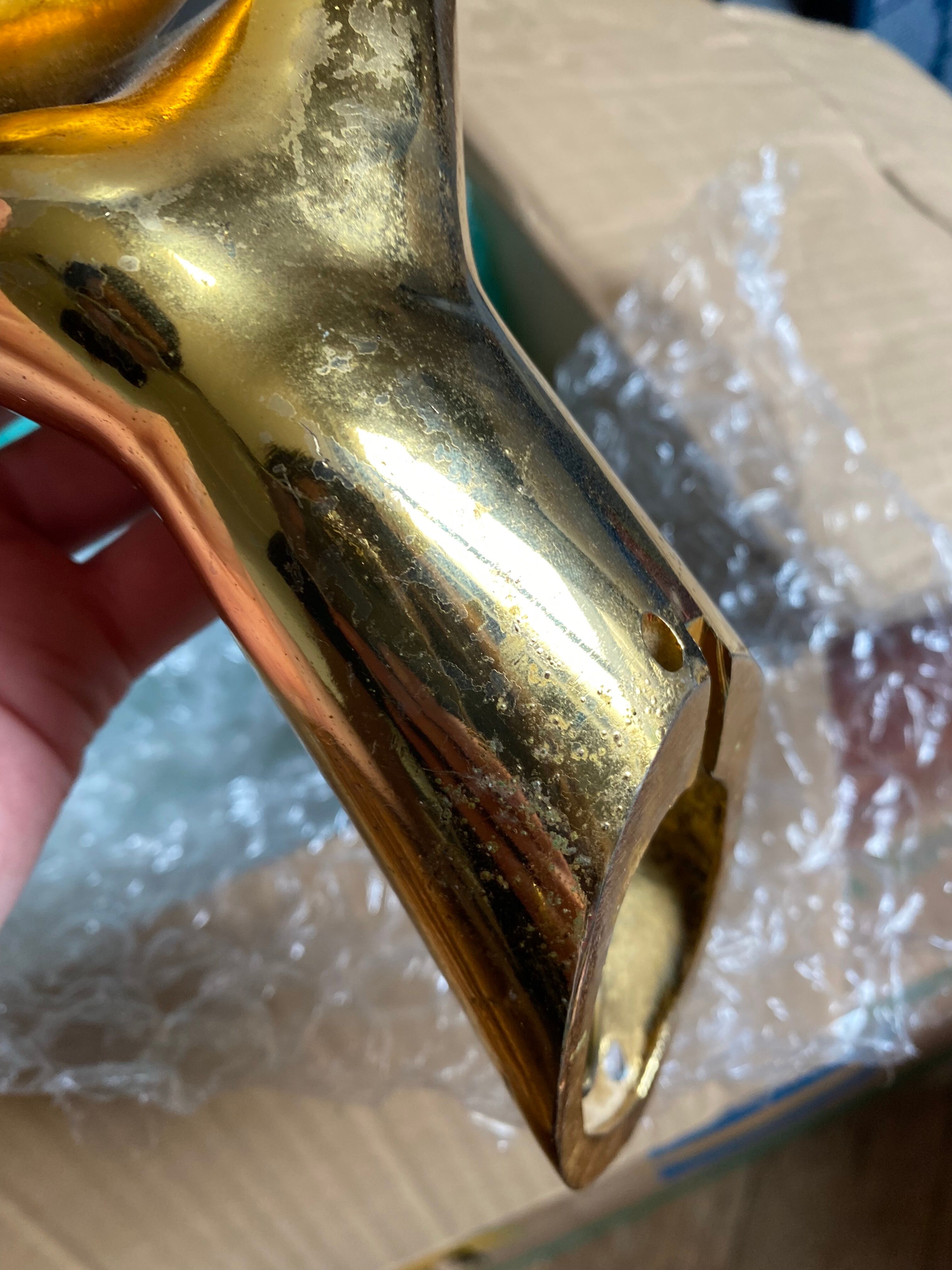 Pair of Arlus hand sconces