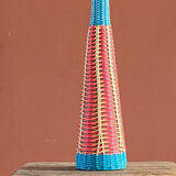 Vintage scoubidou bottle