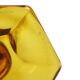 Small Luxval Vase Amber Américain 1935 VSL Art Deco