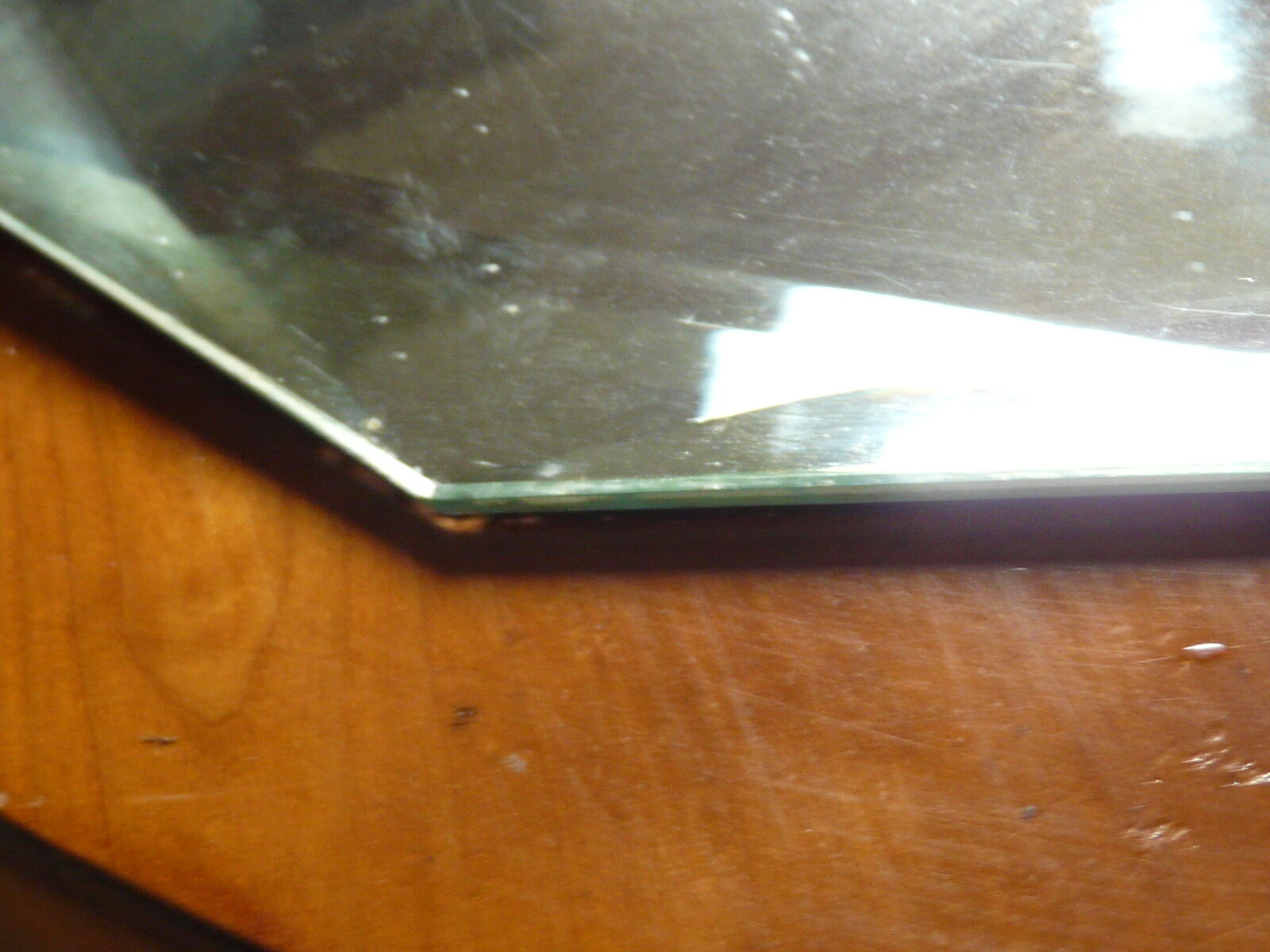 Miroir biseauté art déco 64X64cm