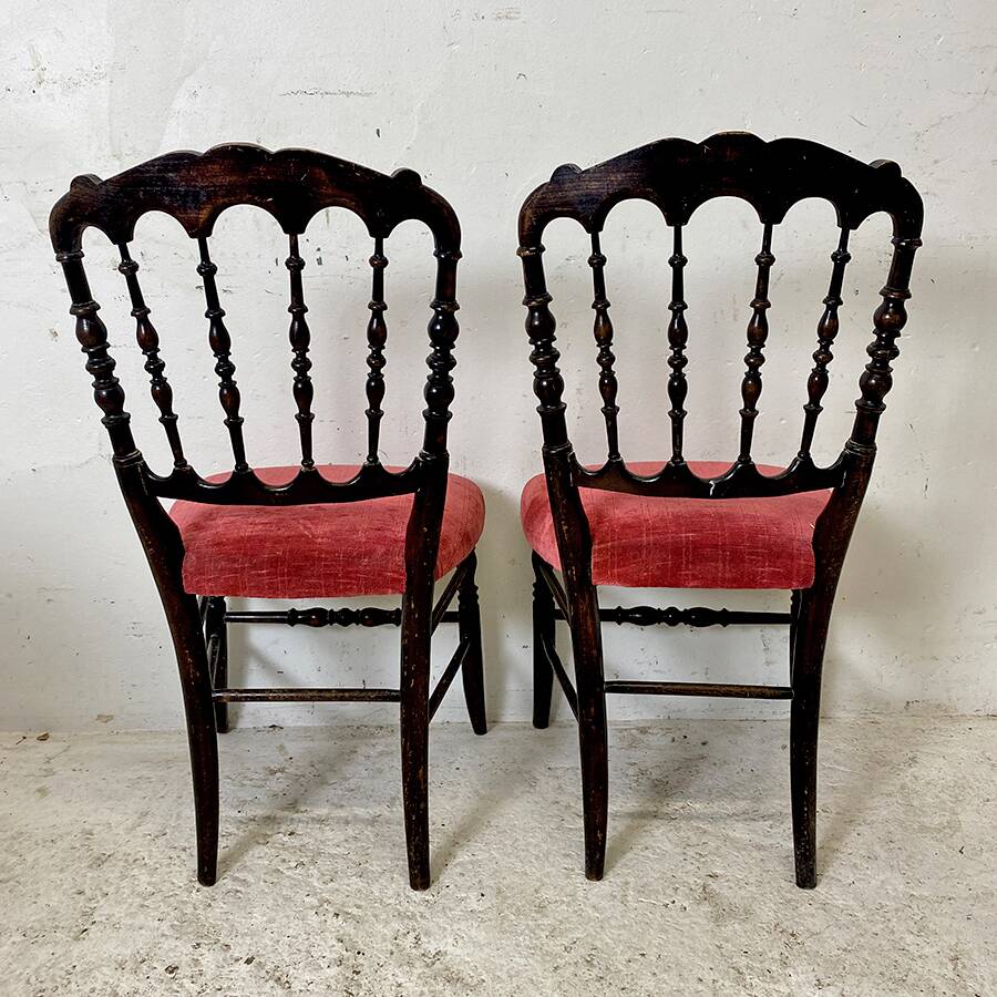 Pair of Napoleon III chairs