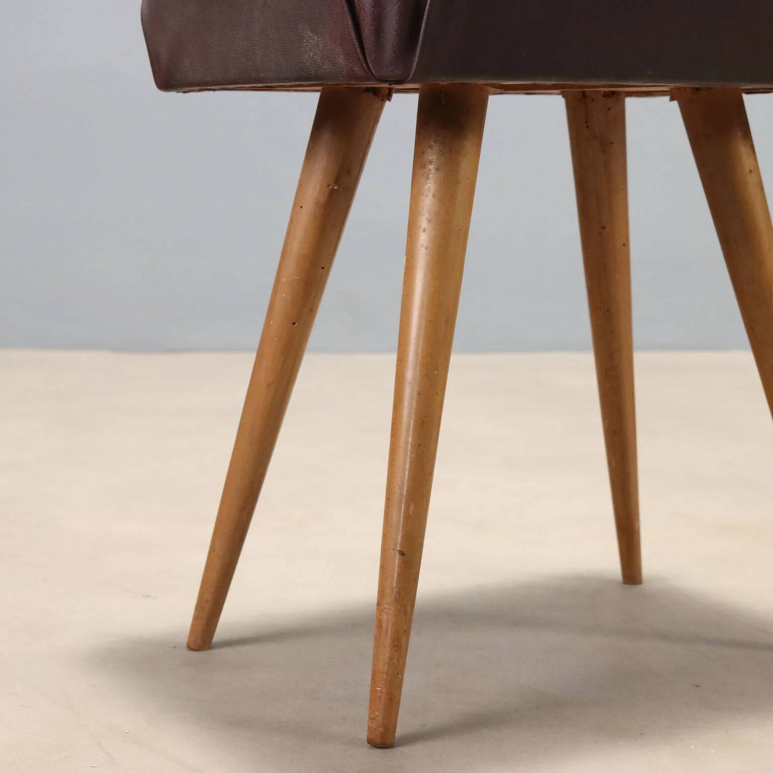 Pair of vintage stools from the 1950s.