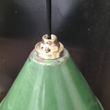 Enamelled sheet metal cone suspensions