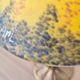 Mushroom lamp Art de France Glass paste Bronze Art Nouveau Vintage
