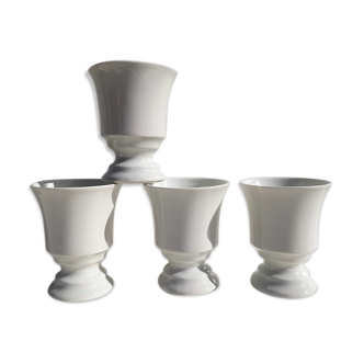Half mazagrans, porcelain cups
