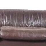 Vintage leather sofa from the 60s, 70s