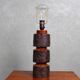 Lampe en céramique brutaliste années 1970