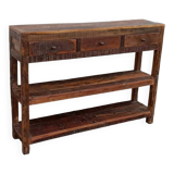 Old wooden console
