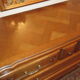 Louis xv style solid oak chest of drawers