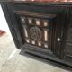 Blackened wooden sideboard of the 1950s