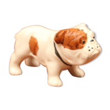 Zoomorphic dog-shaped salt shaker