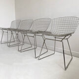 4 chairs by Bertoia Harry for Knoll, 1980