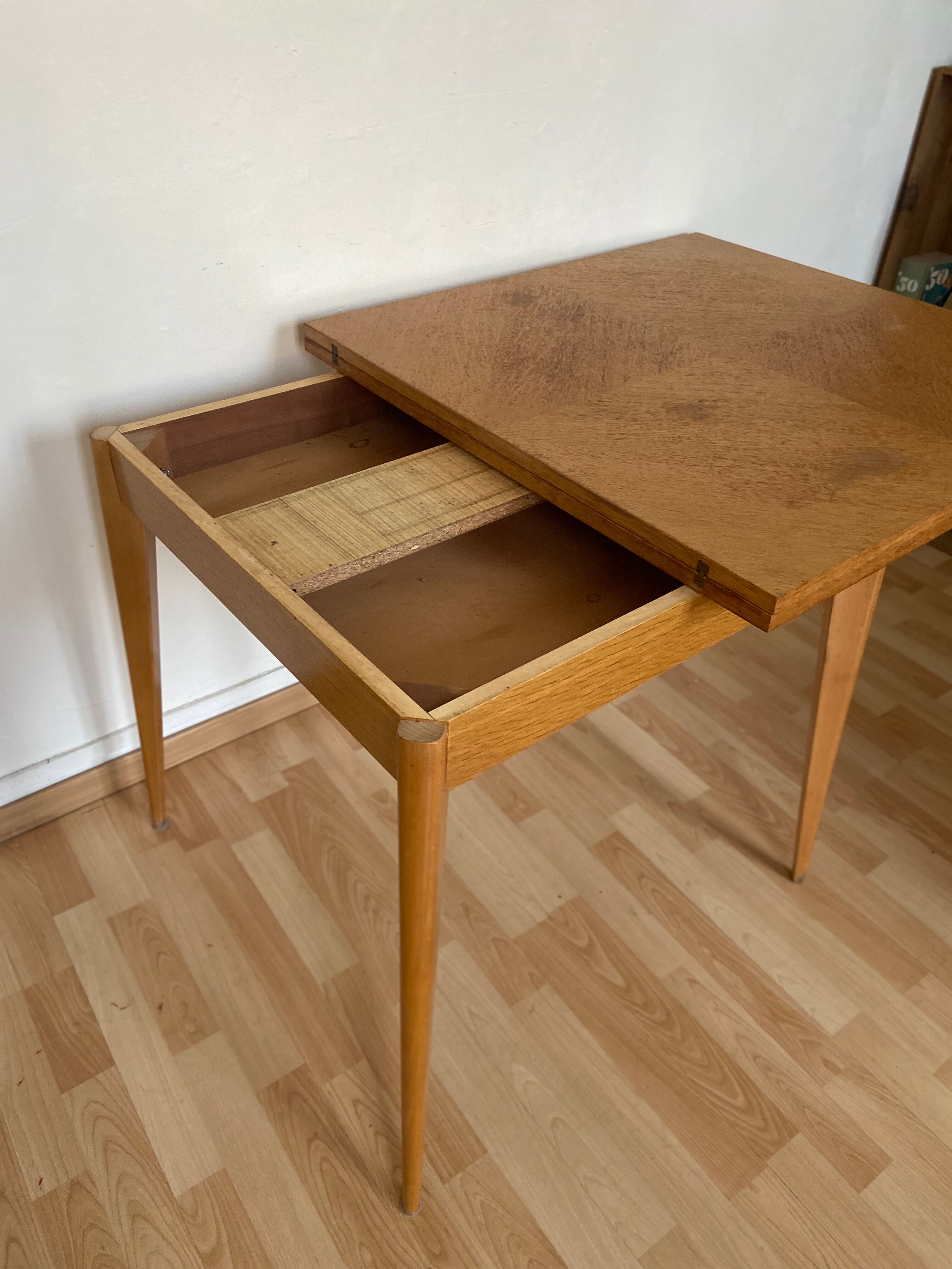 Vintage table square wallet 50s