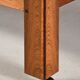 Scandinavian coffee table in rosewood and ceramic
