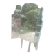 Triptych mirror
