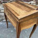 Bureau scriban bonheur du jour noyer 1920s scriban à système