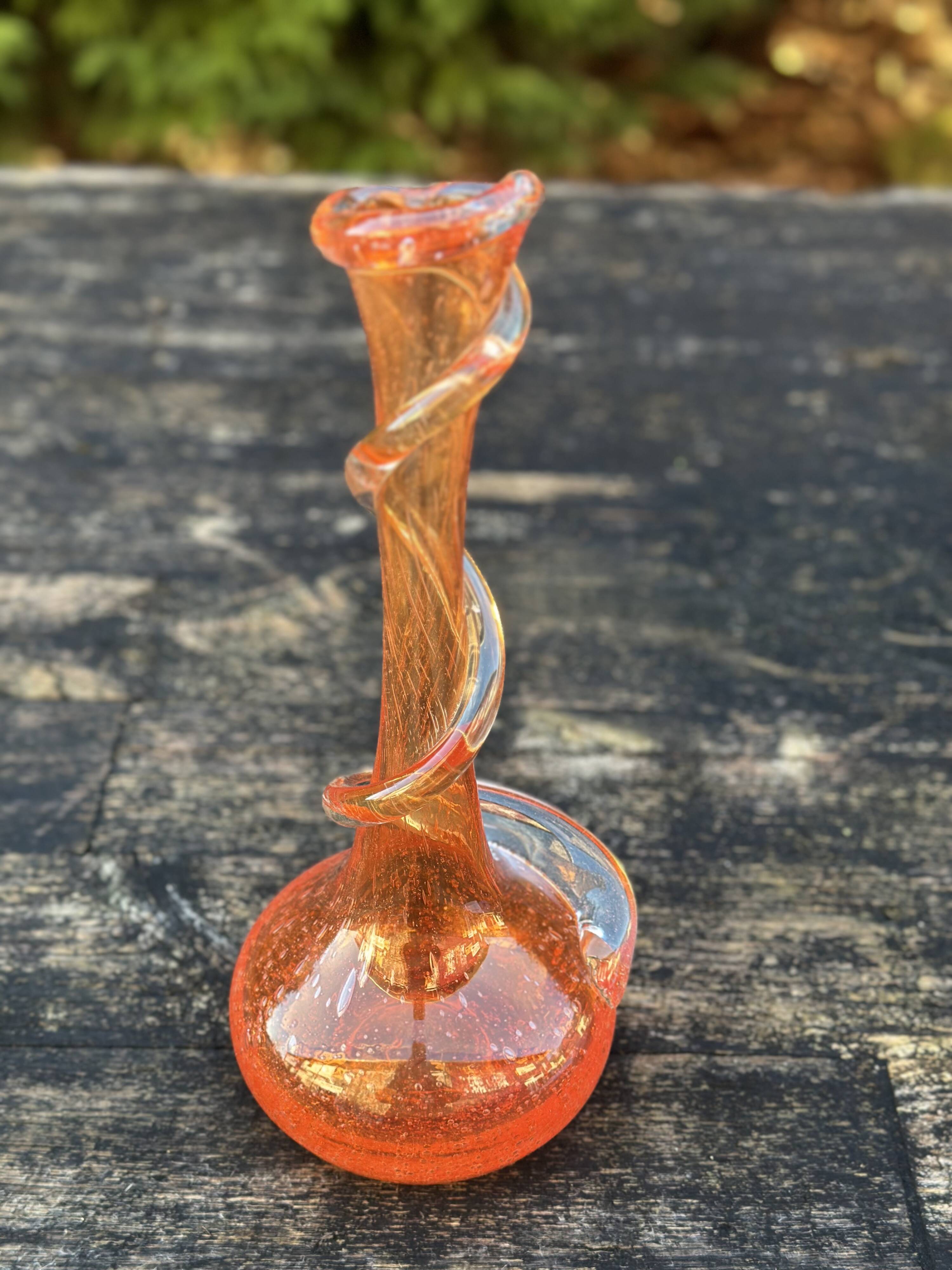 Riom marsh soliflore vase orange