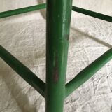 Green military stool