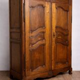 regional wardrobe from the Louis XV period, in solid walnut