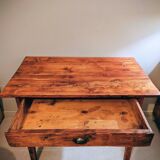 Restored wooden desk