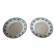 Lot de deux assiettes creuses Terre de fer Parmentier