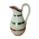 Old earthenware jug from Langeais with a spout.
