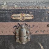 Old travel trunk