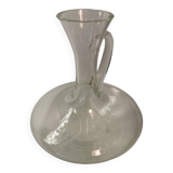 wine decanter with glass handle