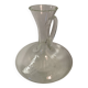wine decanter with glass handle