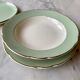 Trio de plats vert d'eau
