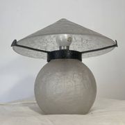 lampe champignon art déco