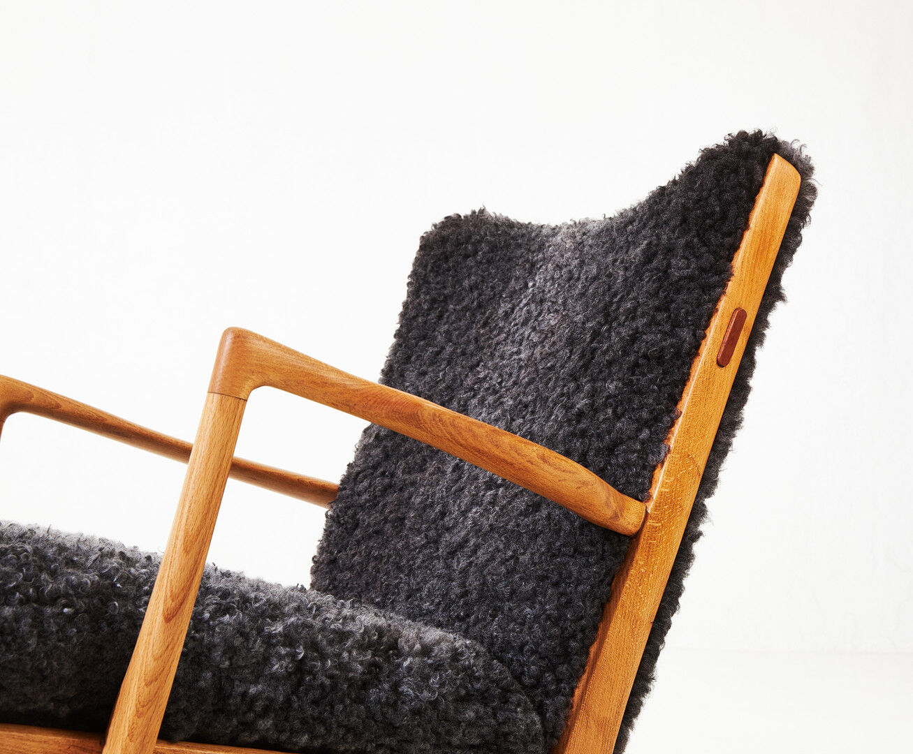 Fauteuil modèle AP16 conçu par Hans Wegner pour AP Stolen, Danemark, années 1950