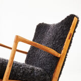 Fauteuil modèle AP16 conçu par Hans Wegner pour AP Stolen, Danemark, années 1950