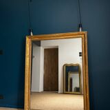 Old mirror 148.5cm/115.5cm mercury glass