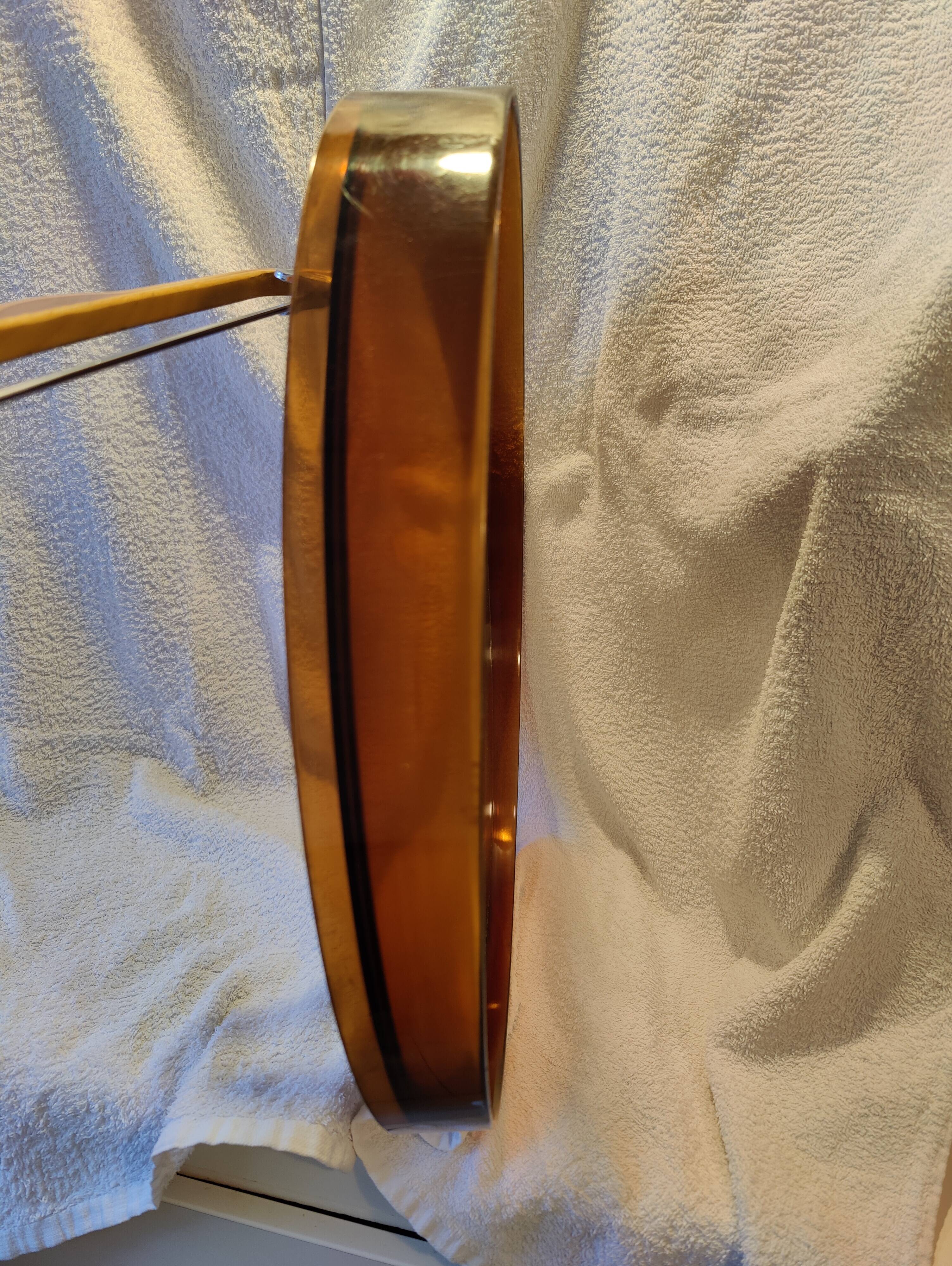 Round mirror with rim from the 70s brand Syla