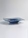 Bohemian fruit bowl glass 1980s space swirl