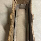 Large painted wooden planter, 19th century